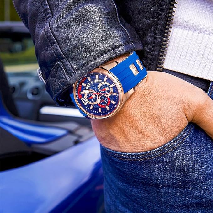 ساعة Veloce Lux ✨ سحر السرعة والأناقة الرياضية