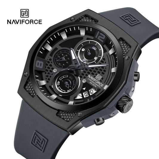 ساعة NAVIFORCE ✨ عنوان الفخامة والروح الرياضية