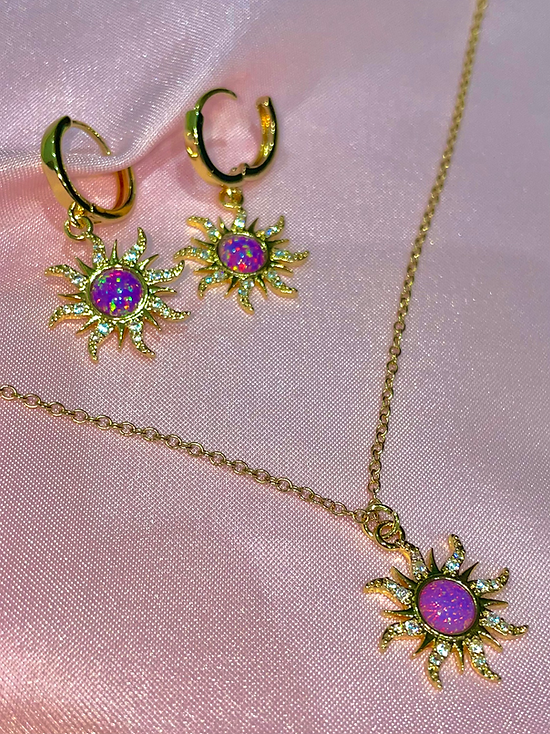 طقم "شروق الأميرة" ✨💜