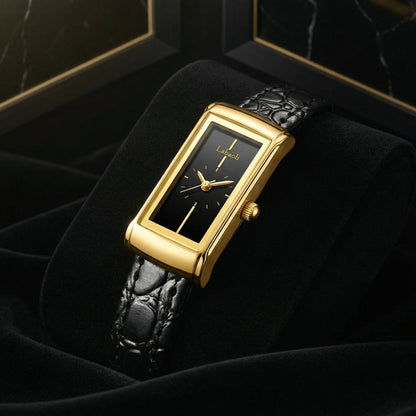 ساعة "إيليغانس" السوداء: بساطة تتحدث لغة الرقي ⌚🖤