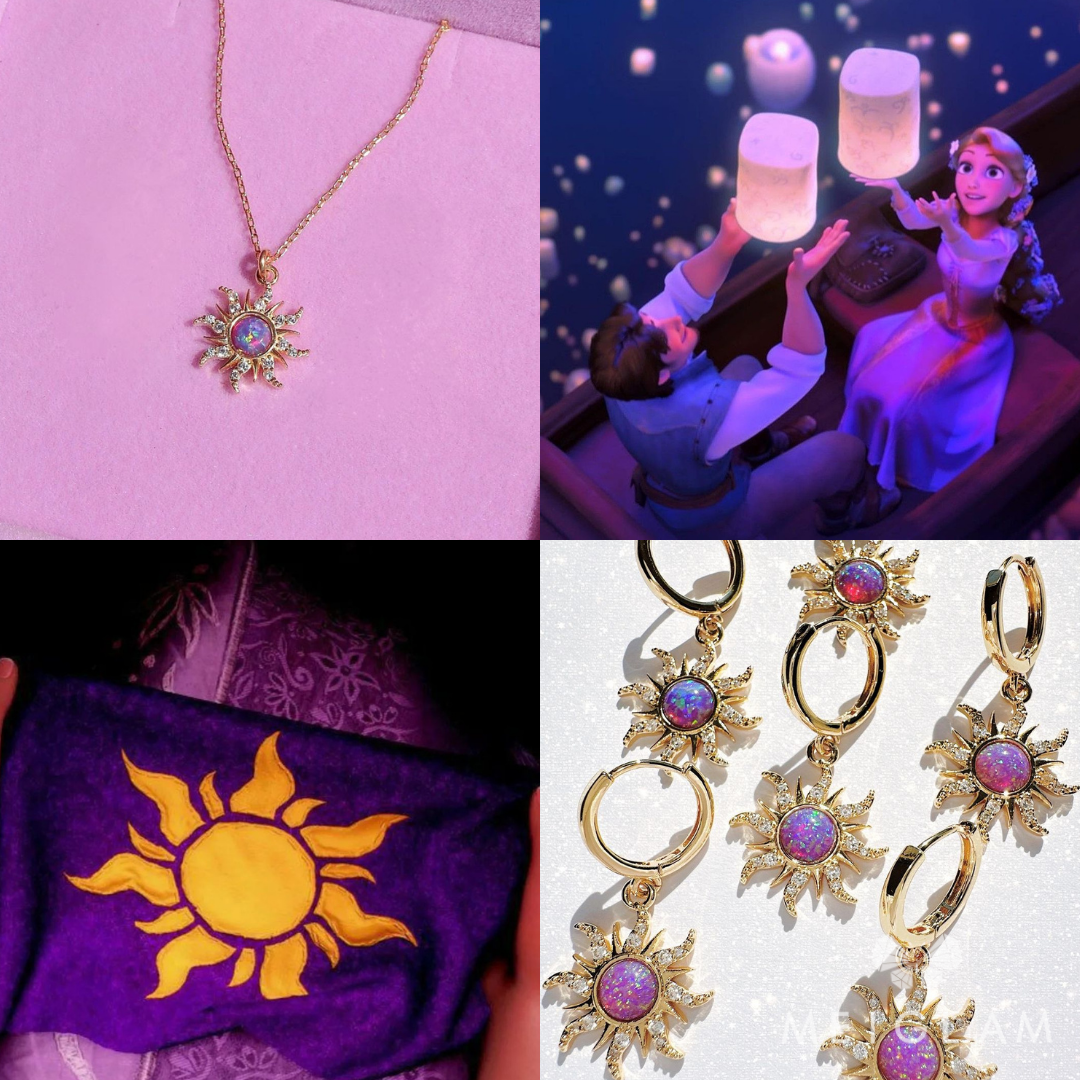 طقم "شروق الأميرة" ✨💜