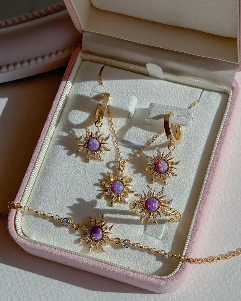 طقم "شروق الأميرة" ✨💜