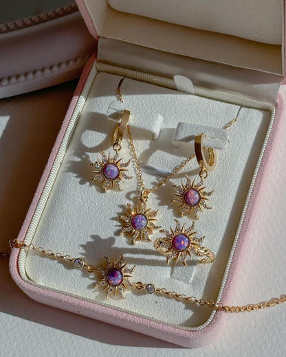 طقم "شروق الأميرة" ✨💜
