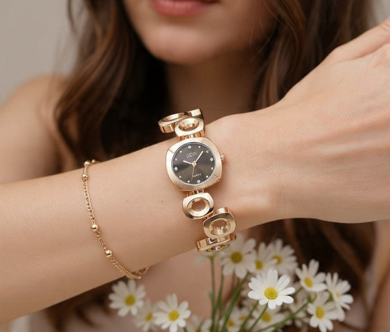 ساعة Gedi "Jewelry" ✨ الفخامة في هيئة قطعة فنية